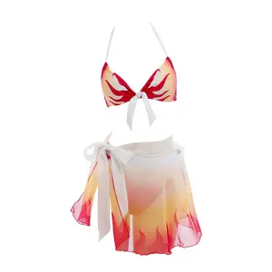 Hochwertige Anime Demon Slayer Cosplay Schmetterling Badeanzug Kostüm Halloween Frau Mädchen