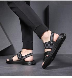 Sandales d'été pour hommes, légères, amortissantes, antidérapantes, respirantes, à double usage, souples – Vente en gros du fabricant, nouvelle collection - Product Image 4