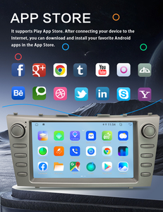 2007-2011 para Toyota Camry XV40 Aurion coche estéreo navegación GPS <span class=keywords><strong>Radio</strong></span> Android 15 reproductor Multimedia DSP USB 6GB WIFI Split - Product Image 5