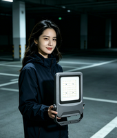 Projecteur LED de stade TIANHUANG 150W haute luminosité 3000K/4000K/6500K IP65 en aluminium avec télécommande certifiée CE 50000H