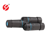 LIYUAN RJ45 LY-KJ-AP050 étanche IP68 Ethernet extérieur LAN Cable Connector 1-In-2 Splitter Coupler Connector Accessories