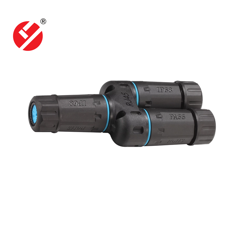 DIN Rail Attachment for RJ45 Keystone