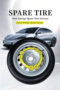 ล้ออะไหล่อลูมิเนียมอัลลอย WENQI ขนาด 17x4.5 นิ้ว 165/65R14 น้ำหนักเบา ขนาดกะ<span class=keywords><strong>ท</strong></span>ัดรัด <span class=keywords><strong>ส</strong></span>ำหรับเปลี่ยนใส่รถยนต์ Tesla Model S X EV - Product Image 2
