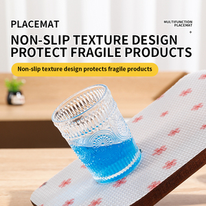 Bán buôn hoa anh đào không trượt nhà bếp ngăn kéo gấp bảng miếng đệm không thấm nước Eva tủ lạnh Thảm Kệ lót - Product Image 6