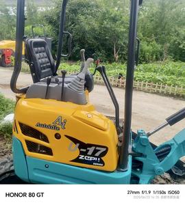 Pour Kubota U17 2 tonnes pelle utilisée Machine de Construction belles heures de travail bonne condition moteur japonais boîte de vitesses engrenage - Product Image 4