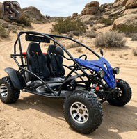 Châssis de buggy tout-terrain Raxen 4 temps 200cc, refroidissement par huile, frein à disque hydraulique, adapté aux débutants, pour la conduite sur la plage