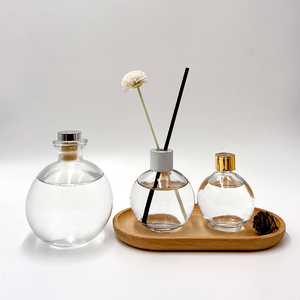 Bán buôn 70ml 100ml 250ml Rỗng hương thơm chai bơm lại Vòng bóng hình dạng sậy khuếch tán chai với sậy gậy - Product Image 1