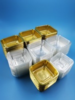 Emballage alimentaire jetable en blister, emballage en plastique pour gâteaux de lune, plateau en plastique, bol en plastique