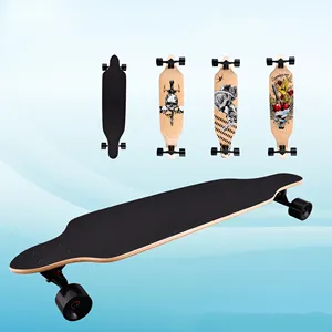 Kaykaylar süper Cruiser Longboard profesyonel hız damla aşağı/komple Longboards aracılığıyla damla