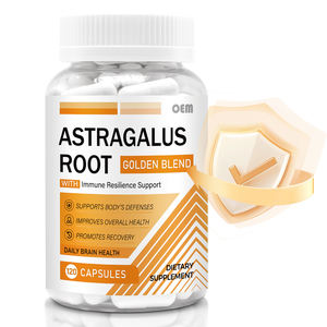 Capsules de racine d'astragale, extrait pur de racine de Huang Qi de qualité supérieure, non OGM, végétalien, bien-être quotidien traditionnel chinois - Product Image 1