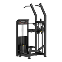 Nouvelle conception Machine à dips assistés à charge par poulie, équipement de fitness commercial pour la force des bras, du dos et du torse