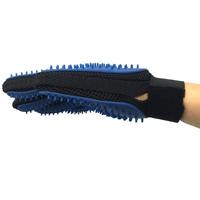 Gants et brosses efficaces pour l'élimination des poils pour chiens et chats, gant de bain en silicone double face pour toilettage des animaux, outil facile pour l'élimination des poils d'animaux