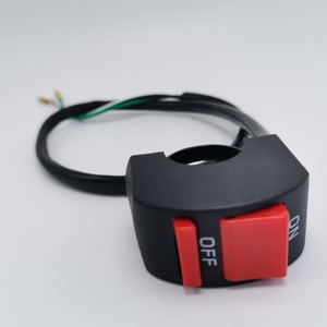 Trong kho 22mm xử lý phổ đồ đạc ON-OFF Chức năng chống thấm nước ngọn lửa ra Sương Mù Ánh Sáng Xe Máy tay lái chuyển đổi - Product Image 3