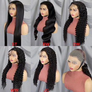 Letsfly Pelucas Frontales de Encaje 13x4 con Ondas de Agua de Densidad 200% de 10A, de Oreja a Oreja, de 16 a 32 Pulgadas, Cabello Humano Negro Natural al por Mayor - Product Image 5