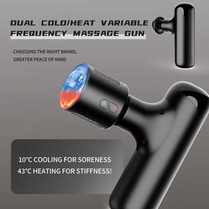 गहरी ऊतक विश्राम मांसपेशी मालिश बंदूक ठंडा और गर्म फासिया फिजियोथेरेपी व्यायाम के लिए फिटनेस उपकरण - Product Image 4