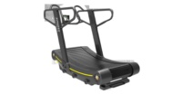 Tapis de marche manuel incurvé de qualité professionnelle avec cadre en acier robuste, équipement de fitness commercial non motorisé pour usage intensif