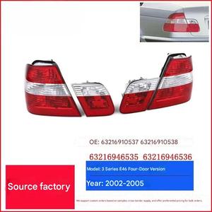 63216946535 63216946536 Xiaoteng Rojo PC Nuevas Luces Traseras Exteriores para Automóvil, Lámpara <span class=keywords><strong>Antiniebla</strong></span> para <span class=keywords><strong>E46</strong></span> 320i 325i 330i Trasera Izquierda/Derecha - Product Image 2