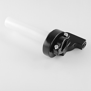 คันเร่งมอเตอร์ไซค์ Qiangye สีดำ แบบสากล สำหรับแฮนด์บาร์ พร้อมที่จับแบบหมุน - Product Image 1