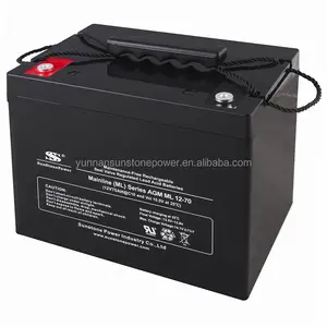 Sealed Lead Acid Battery 12V 70ah Solar Accumulator 12V 70ah