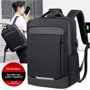 High School College Student Dual-Use Satchel Backpack Multifunctional Main <b>Computer</b> Bag Reflective Charging Zipper Waterproof - Product Image 5