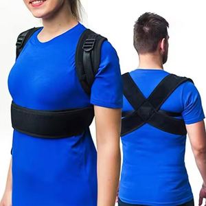 Correcteur de posture respirant et élastique pour corriger la cyphose, réglable, fabriqué par le fabricant - Product Image 3