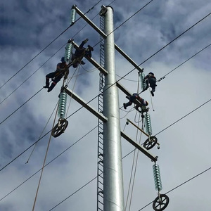 <span class=keywords><strong>Postes</strong></span> <span class=keywords><strong>Para</strong></span> Línea <span class=keywords><strong>de</strong></span> transmisión <span class=keywords><strong>de</strong></span> energía galvanizada Poste <span class=keywords><strong>de</strong></span> torre tubular <span class=keywords><strong>de</strong></span> acero eléctrico - Product Image 6