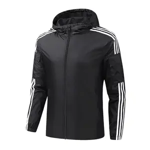 Nuova giacca da uomo slim primaverile e autunnale giacca a vento traspirante abbigliamento sportivo fitness abbigliamento sportivo da uomo