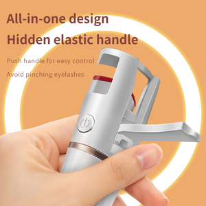 Long Lasting Naturally Eyelashes <b>Electric</b> Heated Eyelash Curler With Flexible Silicone Refill <b>Pad</b> for Makeup Lash Lift Kit - Product Image 3