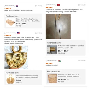 Borsa a Mano Artigianale in Bambù per Donna, Formato Piccolo, Colore Unico, Prezzo Conveniente, Adatta per Primavera, Estate e Inverno - Product Image 6