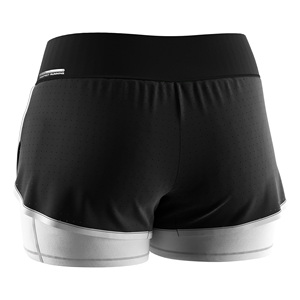 Shorts Deportivos para Mujer, Ajuste Cómodo, Forro de Soporte, Dobladillo Redondo, Ideales para Correr en Cinta de Correr - Product Image 4