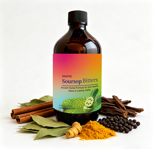 En Existencia, Suplemento Dietético Líquido de Guanábana Amarga de Marca Privada OEM, Orgánico para Adultos, Apoyo Antioxidante - Product Image 1