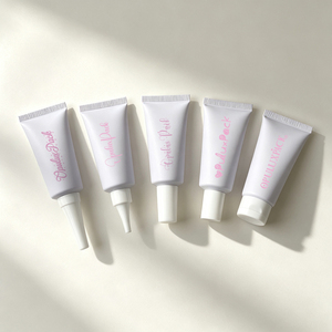 มีสินค้าในสต็อก หลอดบีบเนื้อนิ่มสีม่วงลาเวนเดอร์อ่อน ขนาด 20 กรัม สำหรับบรรจุภัณฑ์เครื่องสำอาง ครีมบำรุงผิว ครีมทาตา โลชั่น พร้อมโลโก้และกล่องแบบกำหนดเอง - Product Image 2