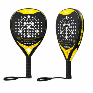 Raqueta de Pádel de Fibra de Carbono NODEX, Precio de Fábrica OEM, Logotipo Personalizado, Sistema de Orificios Inteligentes de Alta Calidad, <span class=keywords><strong>Palas</strong></span> de Pádel - Product Image 6