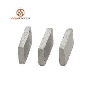 China Wholesale Customization 20*5.4/4.8*8 cm Arix Diamond Gangsaw Blade Flat Segments for Marble Block Cutting Gangsaw Blades