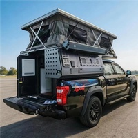 Capot rigide pour camion Ford F-250 Super Duty, coque de camping-car, toit en alliage d'aluminium, capacité 801L-1200L pour pick-up, boîte de chargement tout-terrain