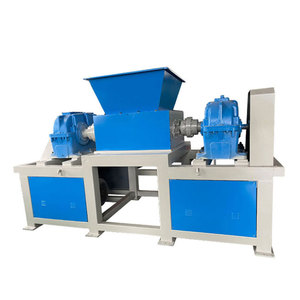Hot Sale Automatic Industrial PE Scrap Metal Shredder <b>Machine</b> Double Shaft Plastic and Rubber <b>Tire</b> Recycler Crush Function Mini - Product Image 3