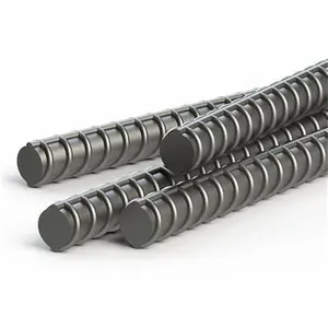 Barres d'armature en acier Turk, barres d'armature en acier noir GB Offre Spéciale <span class=keywords><strong>10mm</strong></span> 12mm, barres d'armature déformées en acier béton acier Reabar 1 ton - Product Image 1
