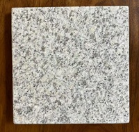 Carreaux de granit modernes G603 gris blanc poli pour salle de bain escalier salle à manger villas hôpitaux finition flammée-dalle de granit chinois