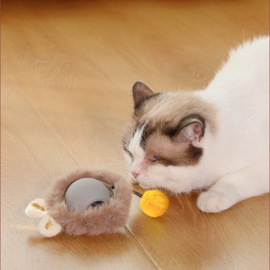 Eco-friendly giocattolo interattivo per animali domestici palla automatica <span class=keywords><strong>Teaser</strong></span> per cane gatto Pet forniture per animali domestici in Silicone interattivo intelligente gatto Pet palla giocattolo - Product Image 2