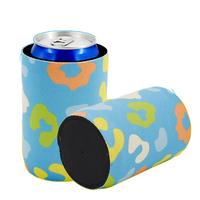 Manchon isotherme personnalisé de luxe moderne en néoprène pour canettes, garde au frais les boissons et la bière, idéal pour le camping, les fêtes en extérieur, vente en gros