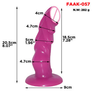 Sex Shop FAAK, <span class=keywords><strong>Dildo</strong></span> Animal en Forme de Pénis de Loup, Anal avec Ceinture en Cuir Réglable, <span class=keywords><strong>Strapon</strong></span> <span class=keywords><strong>Dildo</strong></span> pour Femmes, Lesbienne, Vagin Anal - Product Image 3