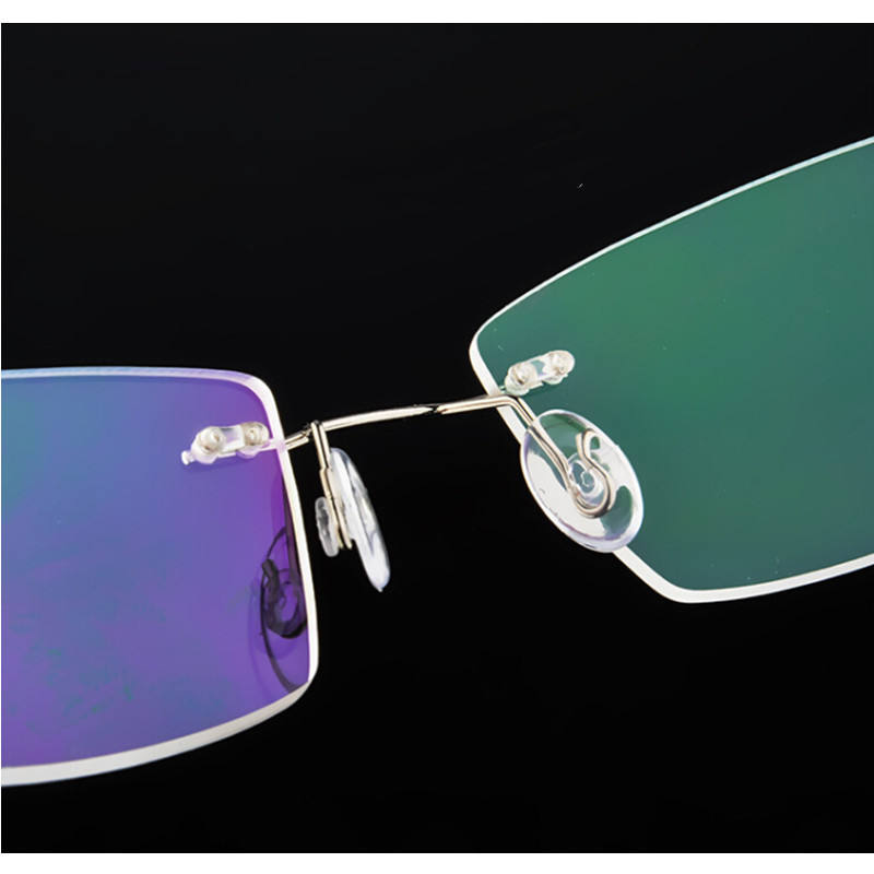 Monture Lunette Titane Flexible Lunettes En Titane Sans Bords
