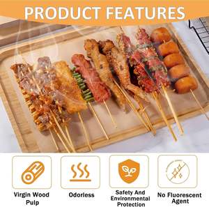 Papier sulfurisé brun kraft de qualité alimentaire pour la cuisson au barbecue, papier sulfurisé, papier huilé en silicone, vente en gros - Product Image 3