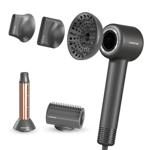 Sèche-cheveux ionique LANSAM personnalisé en usine, moteur électrique BL DC haute vitesse 1400-1600W, protection thermique pour salon, hôtel, domicile - Product Image 6