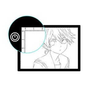 Nuevo tablero de dibujo de luz <span class=keywords><strong>LED</strong></span> A4, almohadilla mágica de rastreo, caja de dibujo ajustable de brillo para niños, artista - Product Image 1