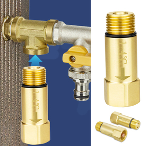 TMOK DN15 1/2&quot; BSP Outdoor Faucet Brass Auto <strong>Temperature</strong> <strong>Control</strong> Antifreeze Freeze Protection Proof Frost <strong>Valve</strong> for Pipe System - Product Image 2