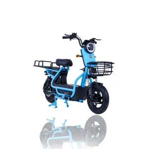 Adult Electric Moped 48V 350W Scooter Disc Brake Motorcycle With Roof Trade Electric Dirt Bike Motorcycle With 2 Wheels