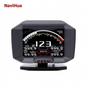 หน้าจอแสดงผลดิจิตอลอัจฉริยะ Navihua Universal GPS อุปกรณ์วิเคราะห์รถยนต์ OBD Magician F9 จอแสดงผลบนกระจกหน้ารถ HUD OBD II ระบบวิเคราะห์รถยนต์อัตโนมัติ - Product Image 3