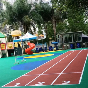 INOLP IAAF école aire de jeux Surface athlétique Tartan piste matériaux EPDM Granules pour système Sandwich piste de course - Product Image 3