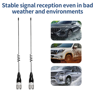Antenne diamantée 890/960MHz double bande VHF/UHF jambon antenne Radio amateur connecteur de Type N à Gain élevé - Product Image 4